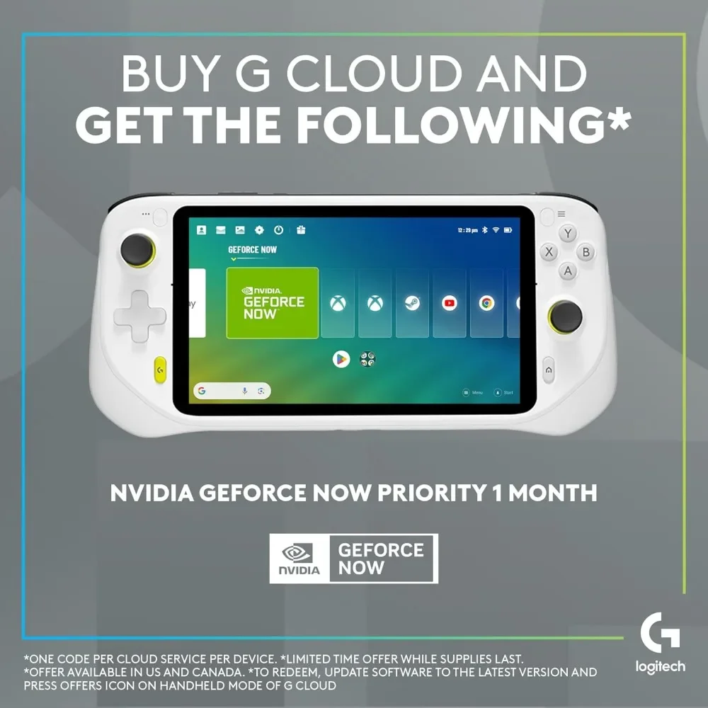 G Cloud Handheld Portable Gaming Console with Long-Battery Life, 1080P 7-Inch Touchscreen, Lightweight Design - Image 2